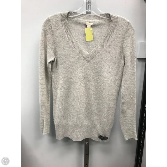 Sweater Cashmere By J. Crew In Grey, Size: Xs