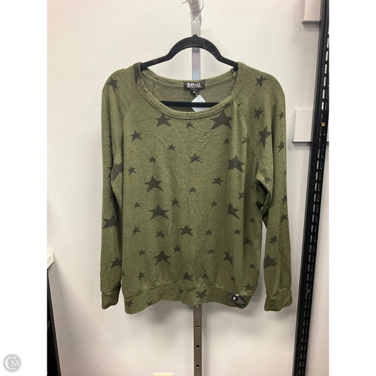 Top Long Sleeve By Buffalo David Bitton In Green, Size: L