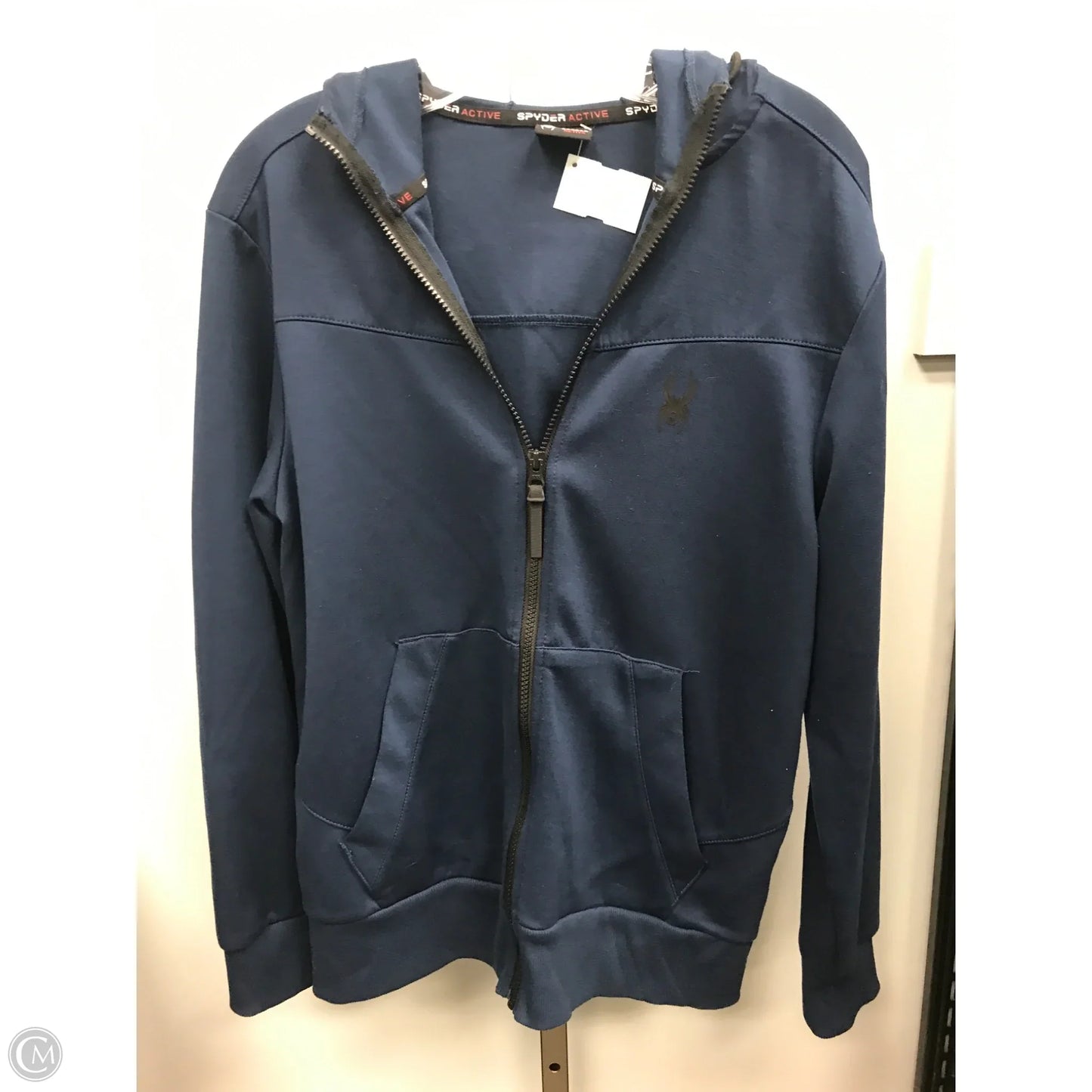 Athletic Jacket By Spyder In Navy, Size: S