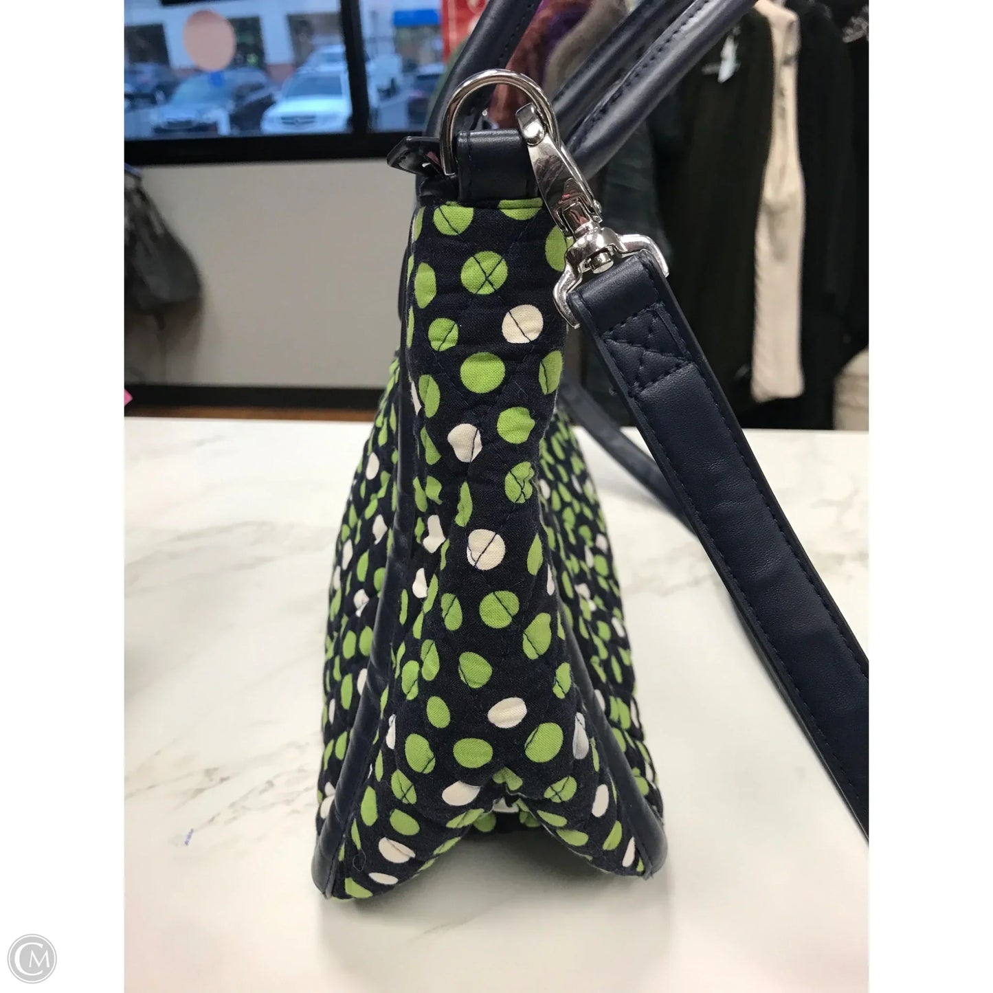 Handbag By Vera Bradley, Size: Large