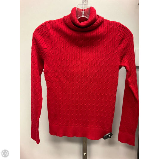 Top Long Sleeve By Talbots In Red, Size: Sp