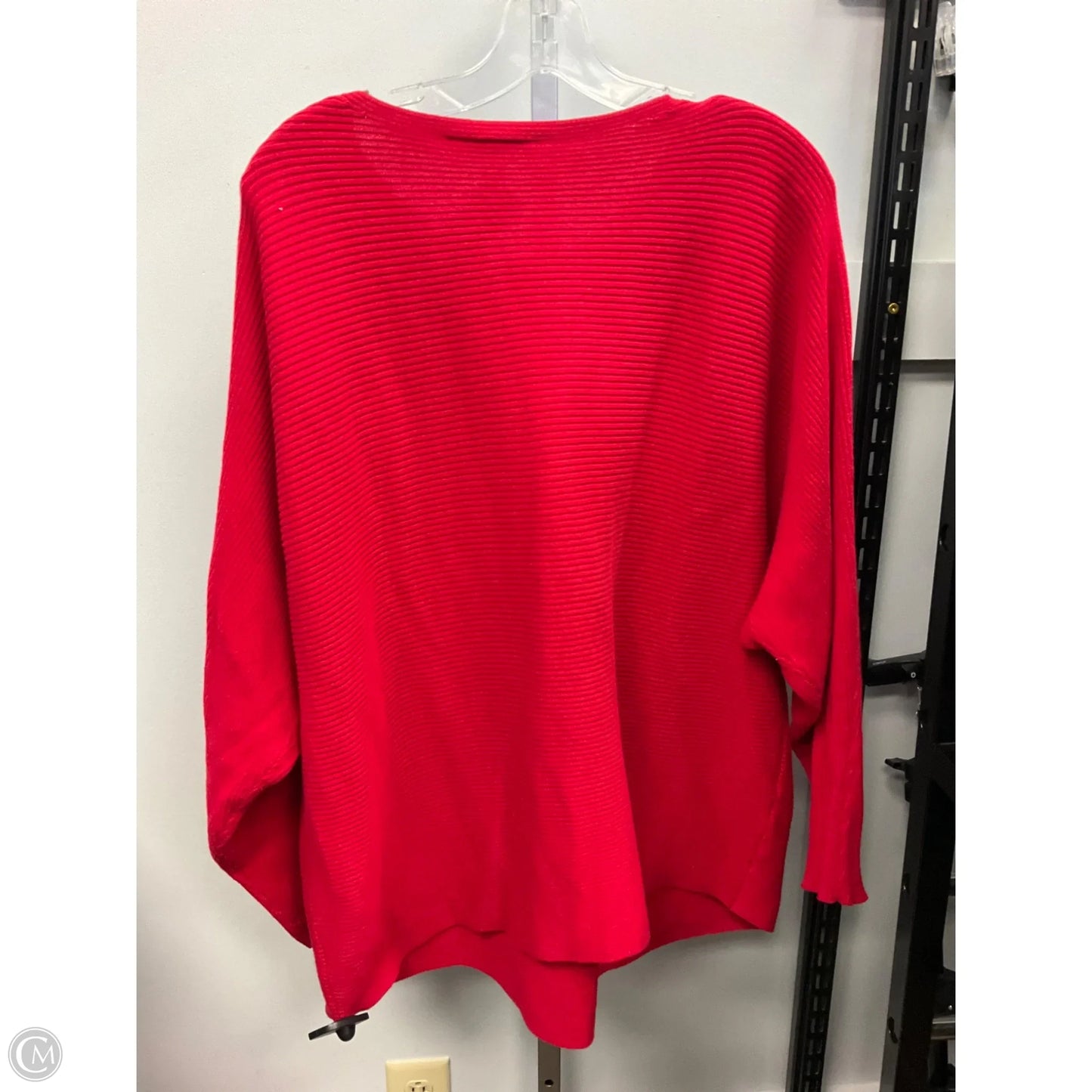 Sweater By Lane Bryant In Red, Size: Xl