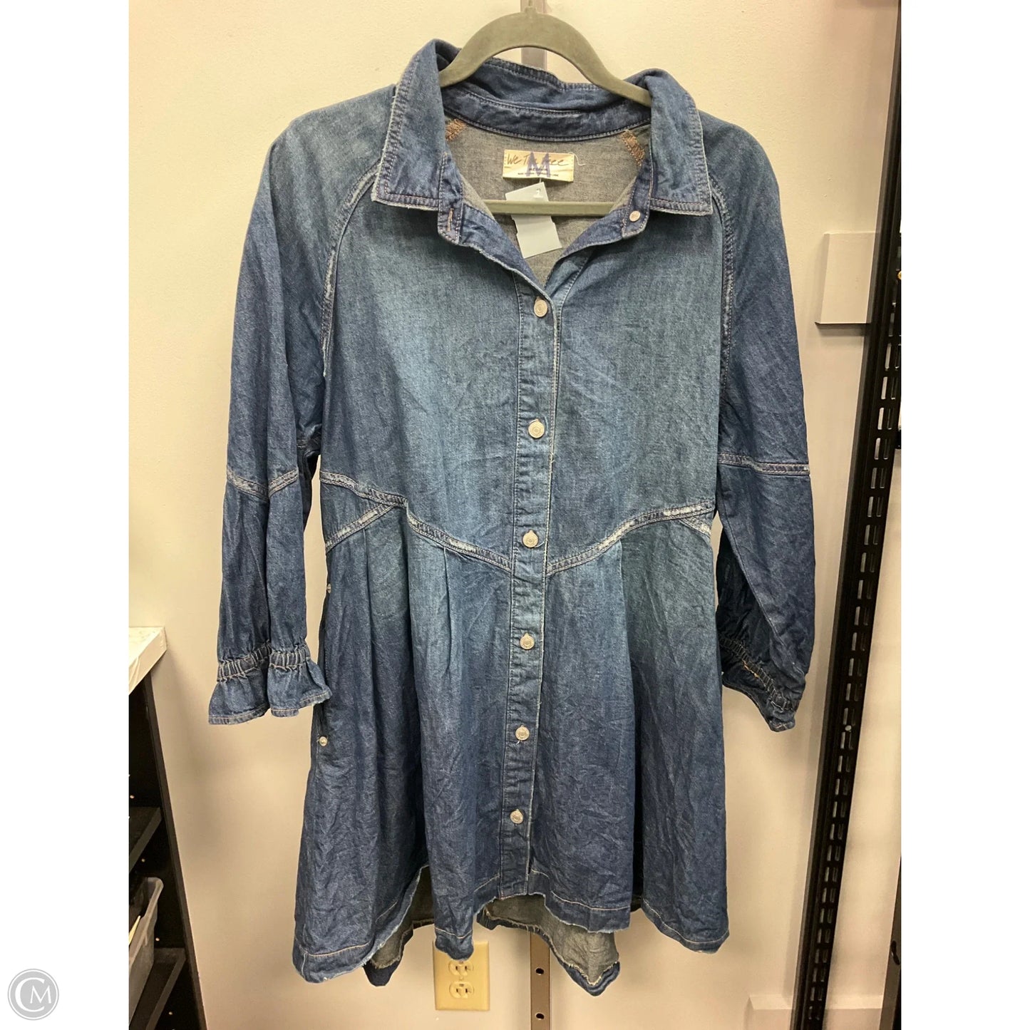 Dress Casual Short By We The Free In Blue Denim, Size: M