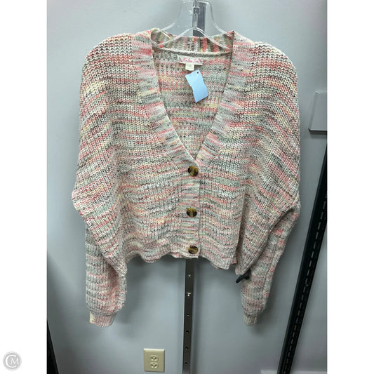 Sweater Cardigan By Its Our Time In Multi-colored, Size: Xl