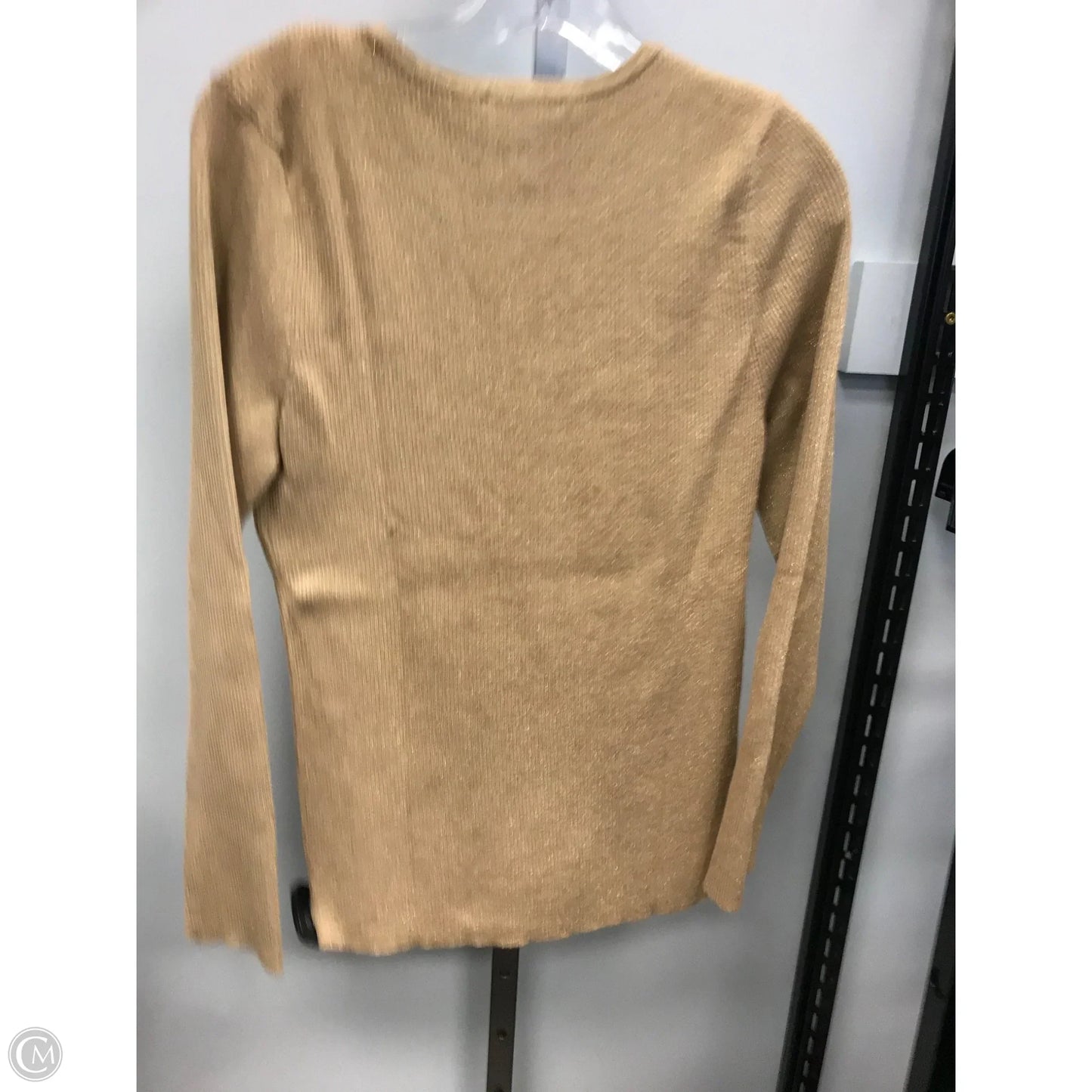 Sweater By Inc In Gold, Size: Xl