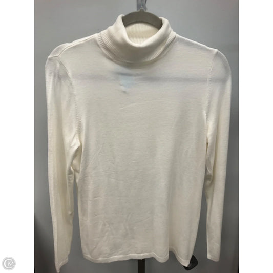 Top Long Sleeve By Northstyle In Cream, Size: M