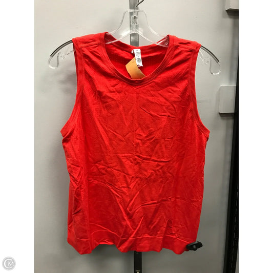 Athletic Tank Top By Athleta In Orange, Size: M