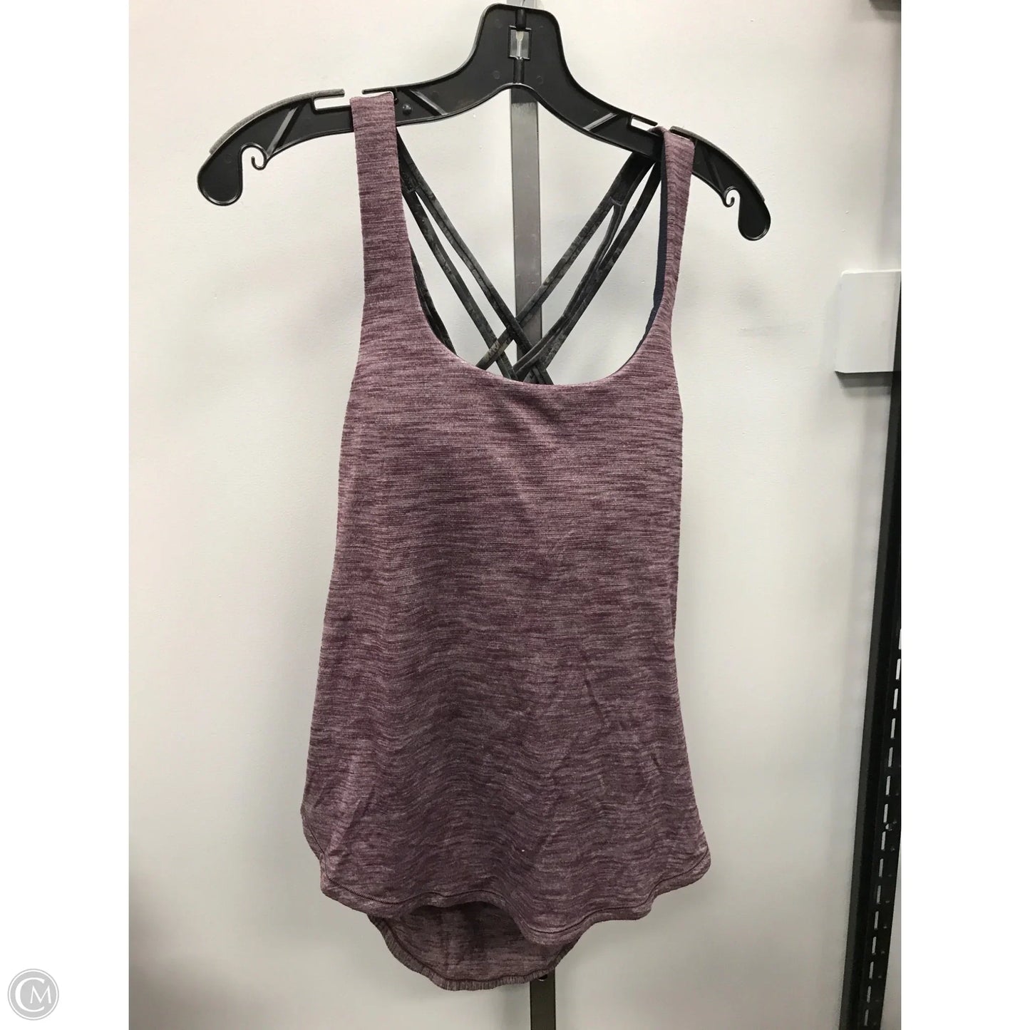 Athletic Tank Top By Lululemon In Purple, Size: 8
