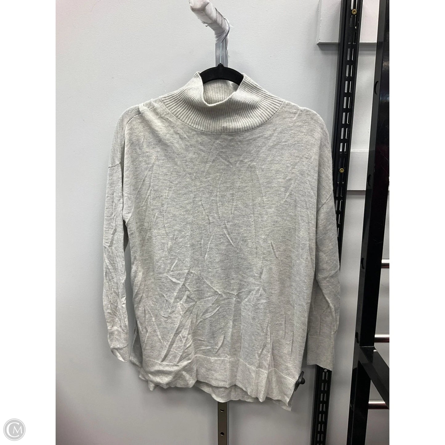 Sweater By Loft In Grey, Size: S
