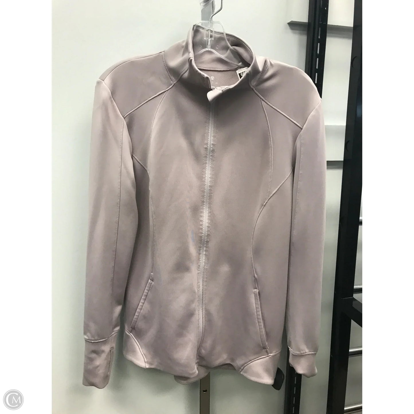 Athletic Jacket By Apana In Mauve, Size: M