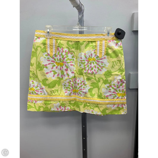 Skirt Designer By Lilly Pulitzer In Yellow, Size: 4