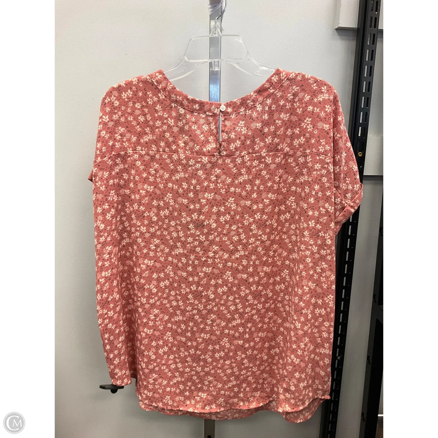 Top Short Sleeve By Buffalo David Bitton In Pink, Size: Xl