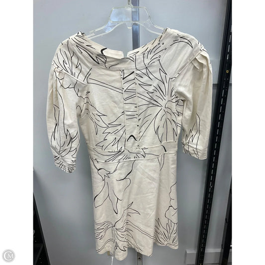 Dress Casual Short By Banana Republic In Cream, Size: 0