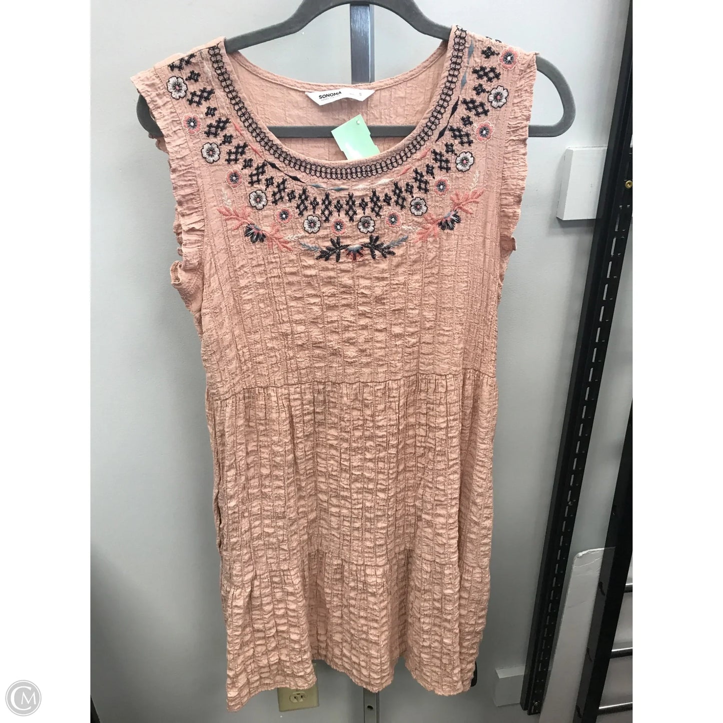 Dress Casual Short By Sonoma In Beige, Size: S