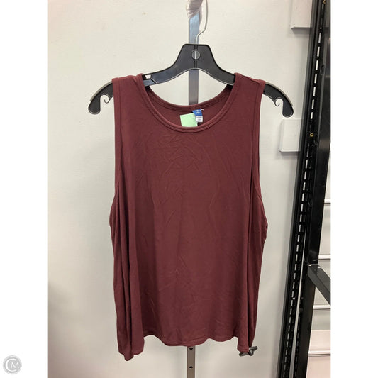 Tank Top By Old Navy In Brown, Size: Lp