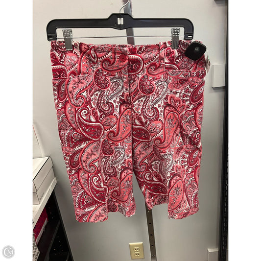 Shorts By Talbots In Paisley Print, Size: 6