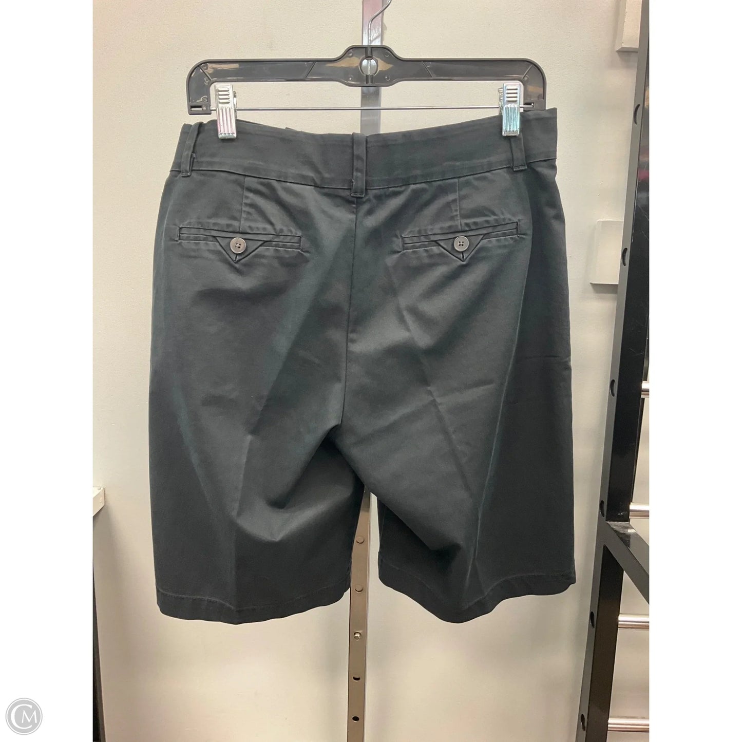 Shorts By Dockers In Black, Size: 8