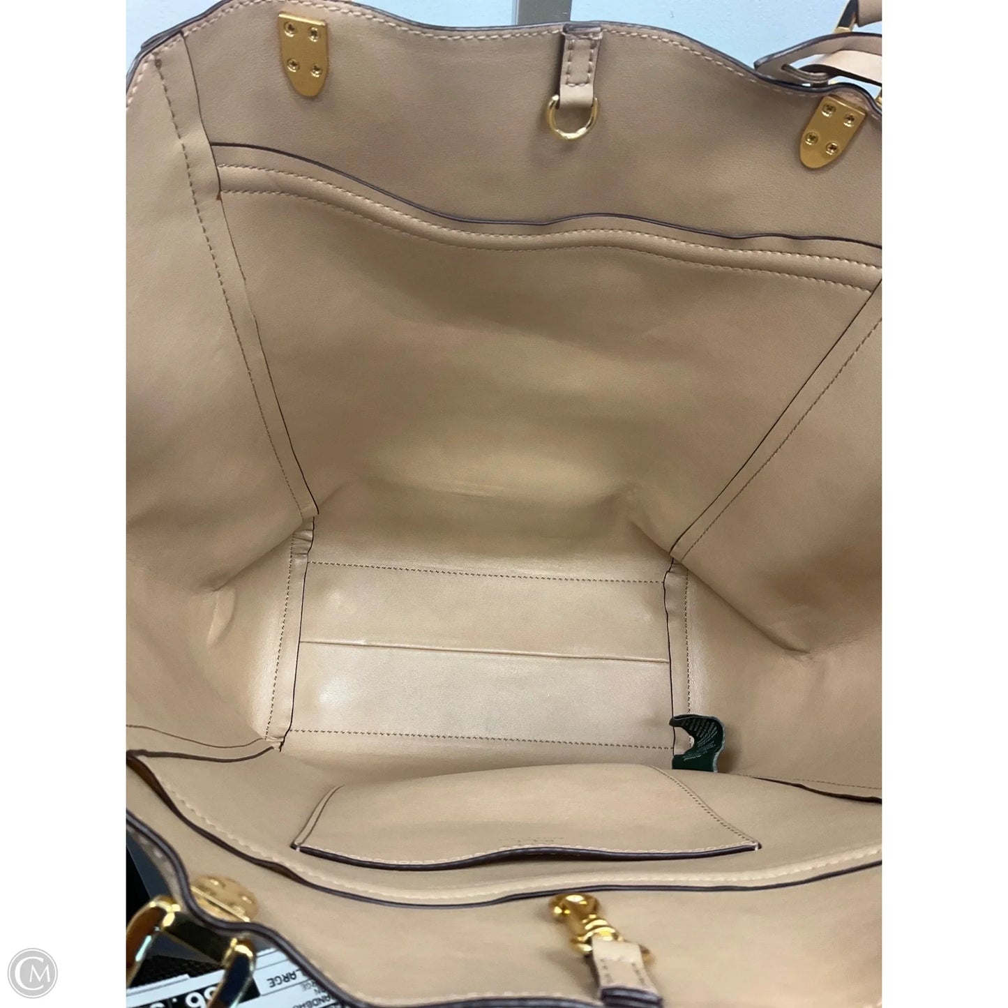Handbag Leather By Lauren By Ralph Lauren, Size: Large