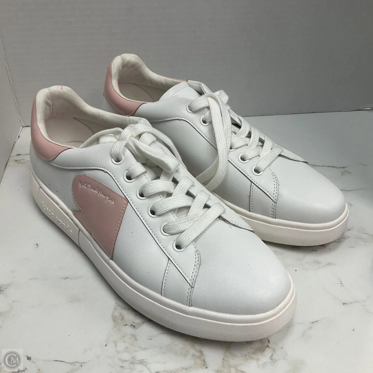 Shoes Designer By Kate Spade In White, Size: 9