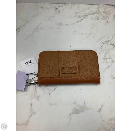 Wallet Leather By Cmb, Size: Large