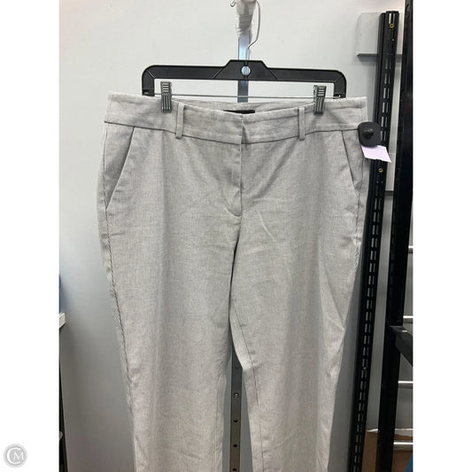 Pants Dress By Talbots In Grey & White, Size: 14