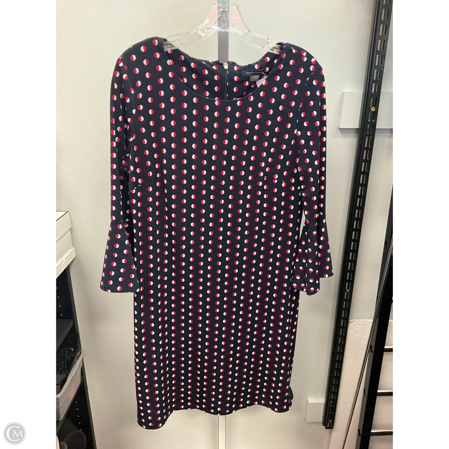 Dress Casual Short By Tommy Hilfiger In Blue Red & White, Size: 10