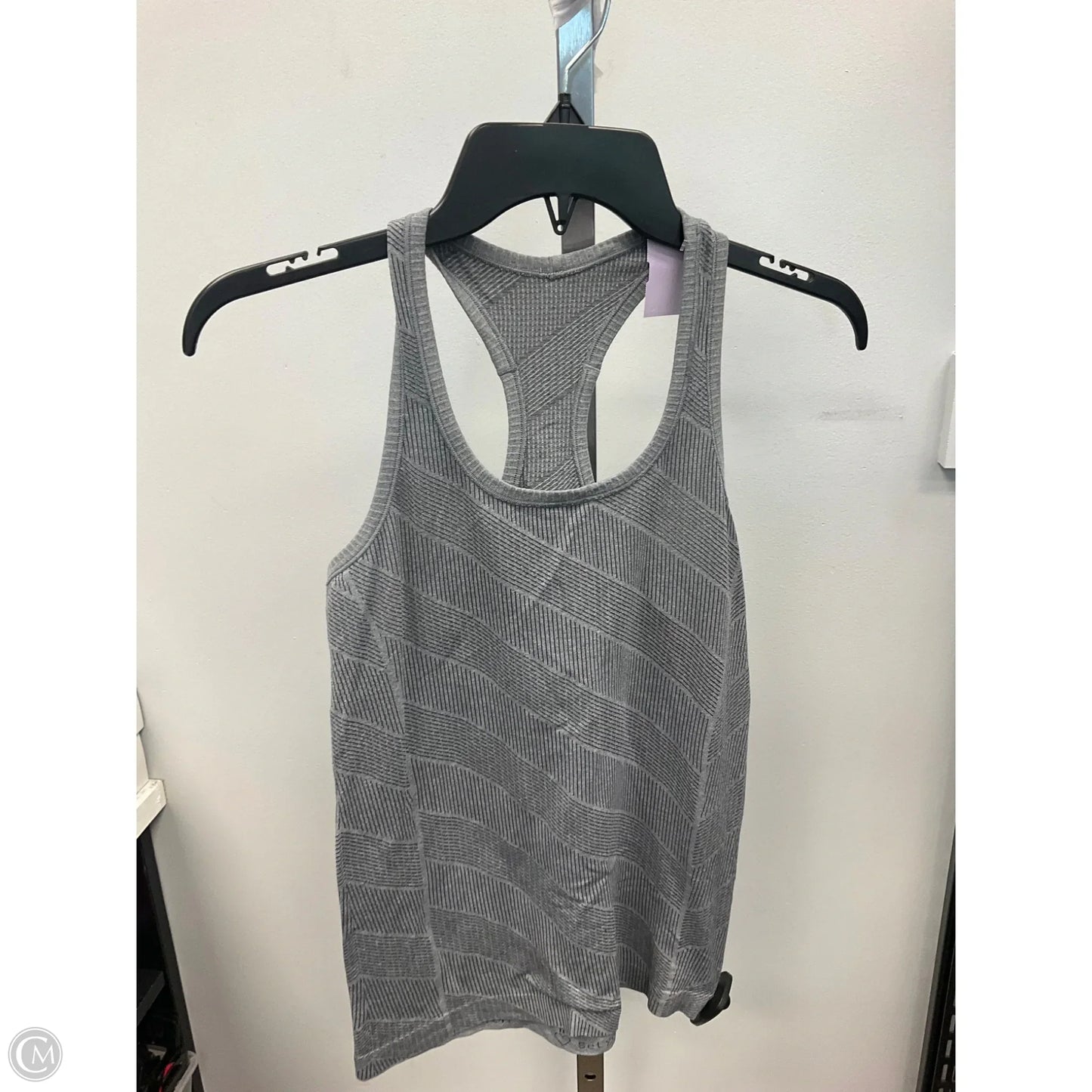 Athletic Tank Top By Lululemon In Grey, Size: 6