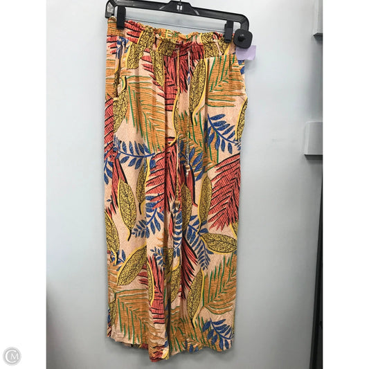 Pants Wide Leg By Jane And Delancey In Floral Print, Size: S