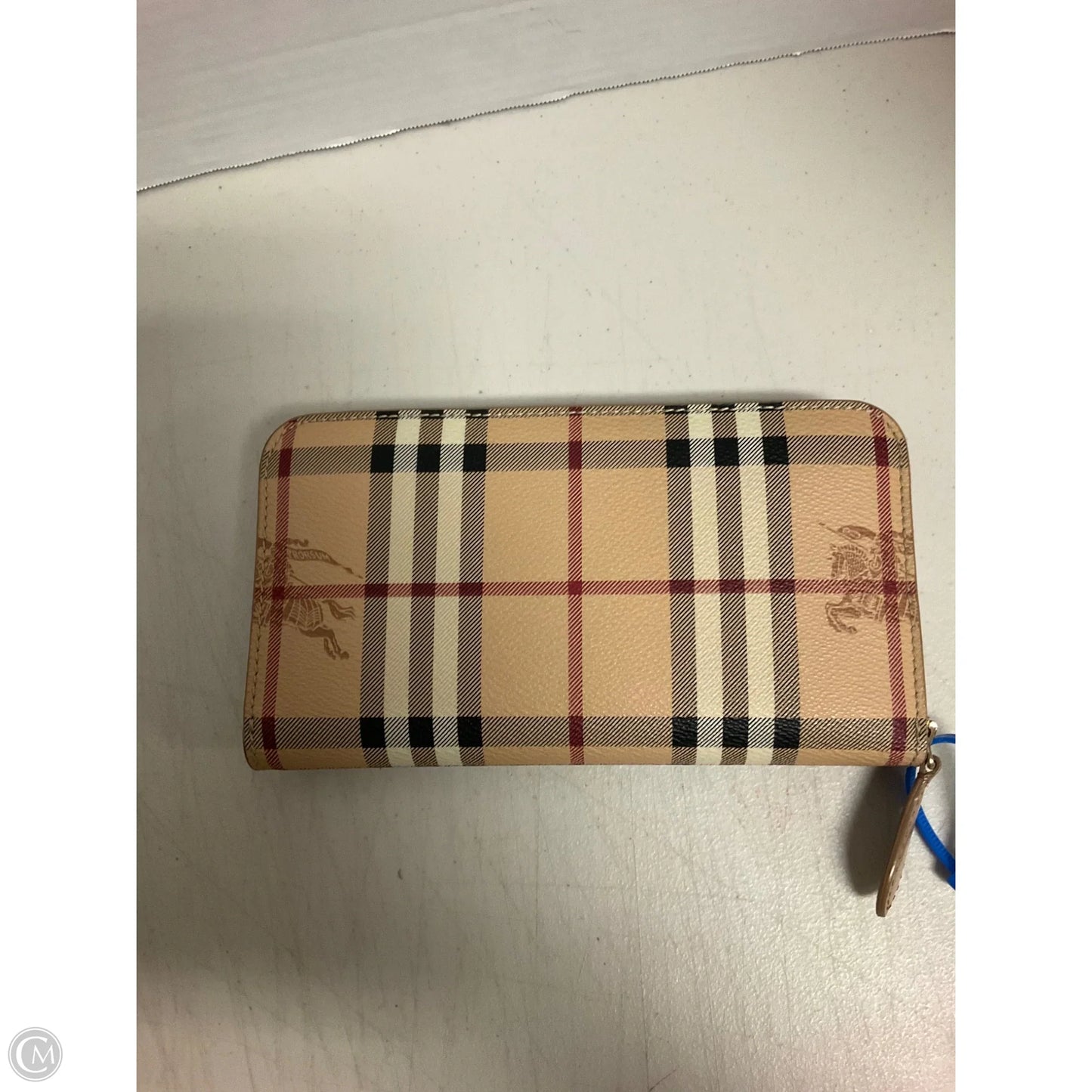 Wallet Luxury Designer By Burberry, Size: Large
