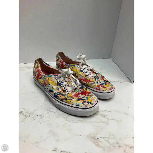 Shoes Sneakers By Vans In Multi-colored, Size: 9