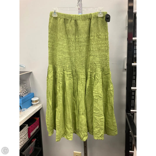 Skirt Midi By Lulus In Green, Size: S