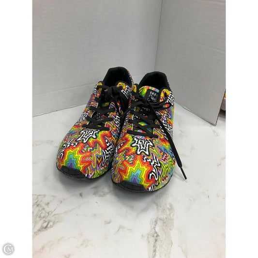 Shoes Athletic By Skechers In Multi-colored, Size: 8