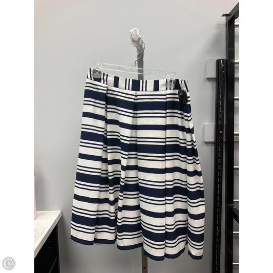 Skirt Mini & Short By Roz And Ali In Striped Pattern, Size: 8