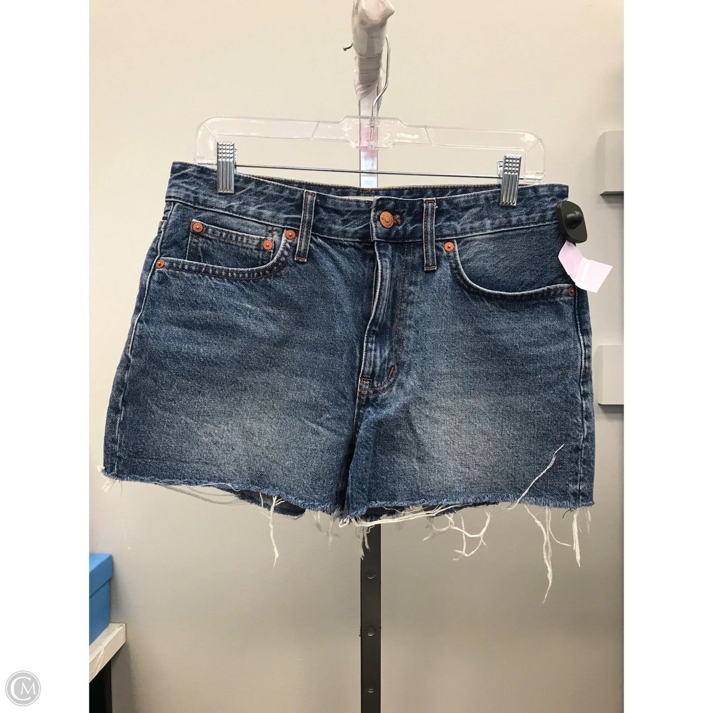 Shorts By Madewell In Blue Denim, Size: 4