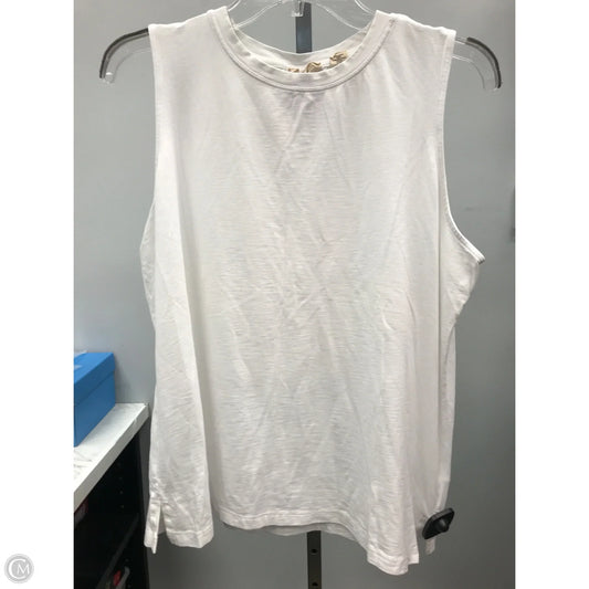 Top Sleeveless By Christian Siriano In White, Size: Xl