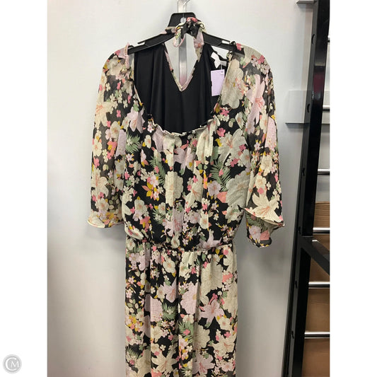 Dress Casual Short By Lc Lauren Conrad In Floral Print, Size: Xl