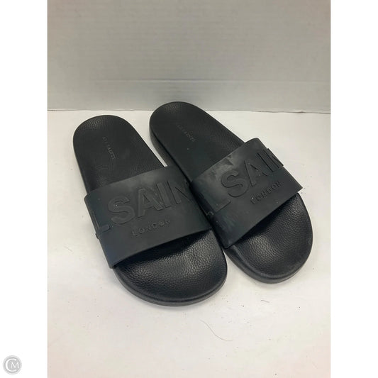 Sandals Designer By All Saints In Black, Size: 8.5