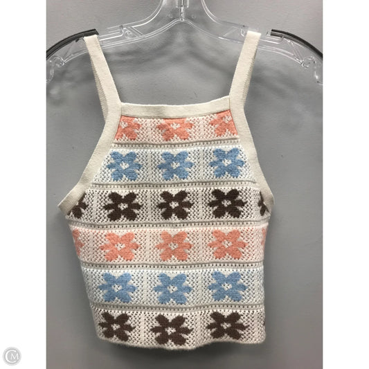 Top Sleeveless By Hippie Rose In Multi-colored, Size: M