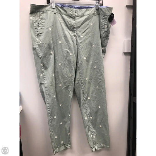 Pants Chinos & Khakis By Talbots In Green, Size: 18