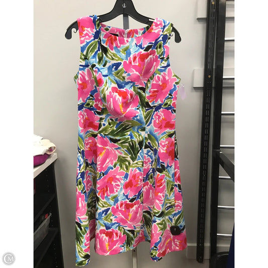 Dress Casual Short By Agb In Floral Print, Size: 10