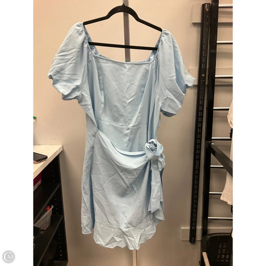 Dress Casual Short By Cmc In Blue, Size: Xxl