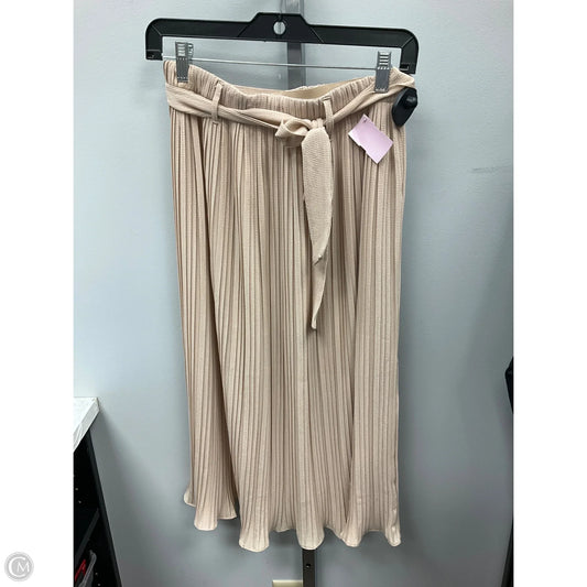 Skirt Midi By Alice Blue In Beige, Size: M