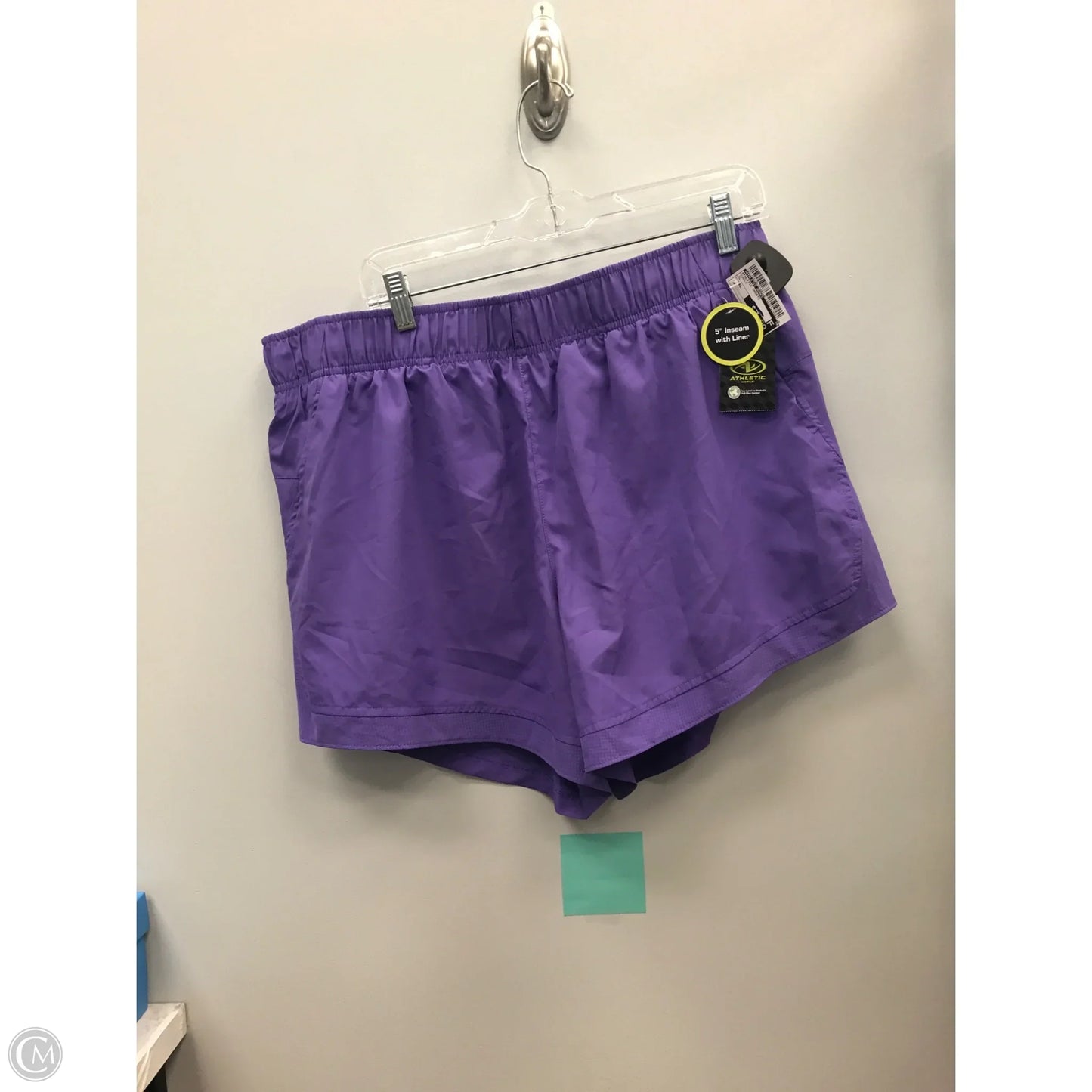 Athletic Shorts By Athletic Works In Purple, Size: Xl