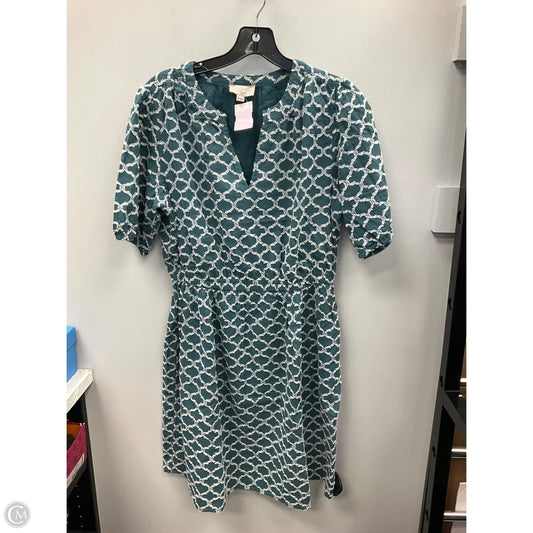 Dress Casual Short By Loft In Teal, Size: M