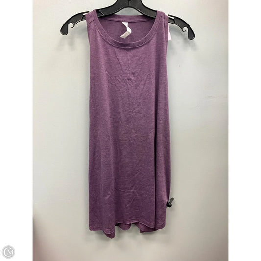 Athletic Tank Top By Icyzone In Purple, Size: Xl