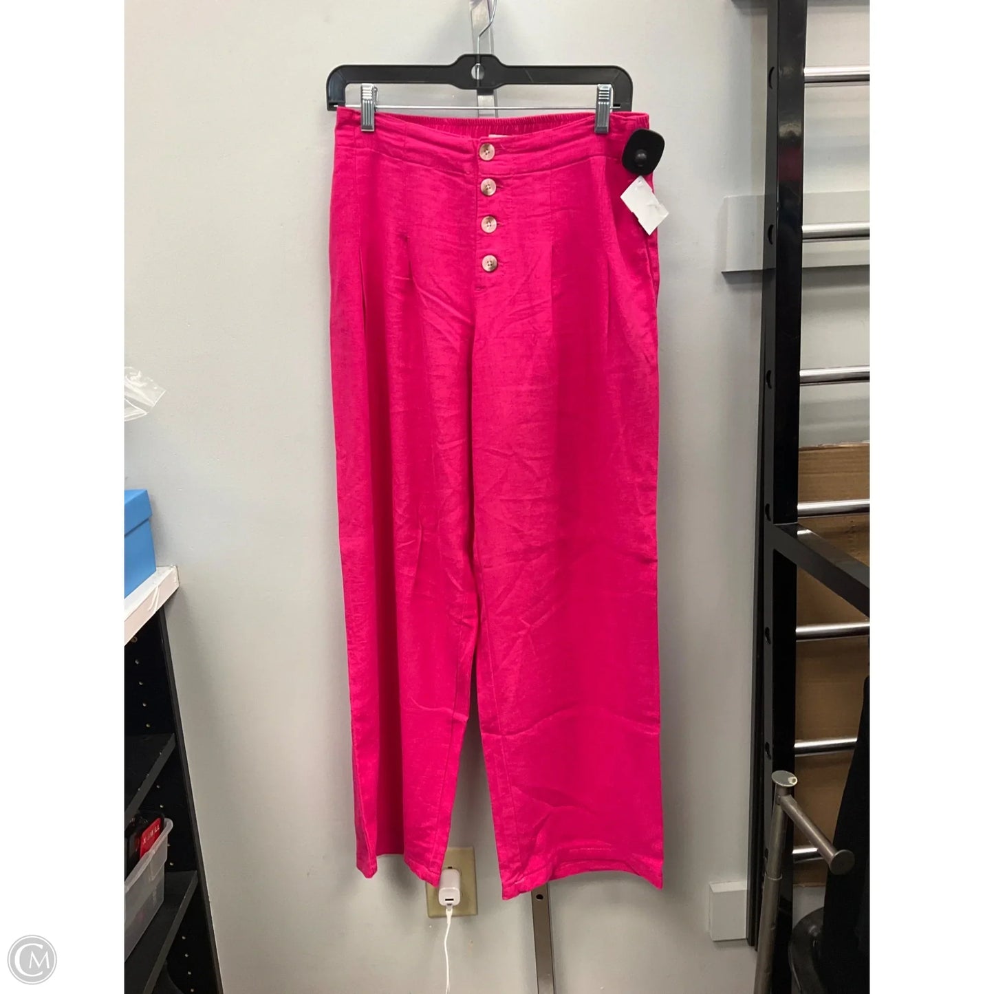 Pants Wide Leg By Sincerely Jules In Pink, Size: S