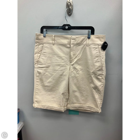 Shorts By Loft In Cream, Size: 10