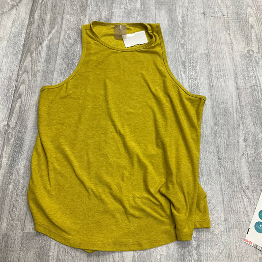 Athletic Tank Top By Calia In Yellow, Size: Xs