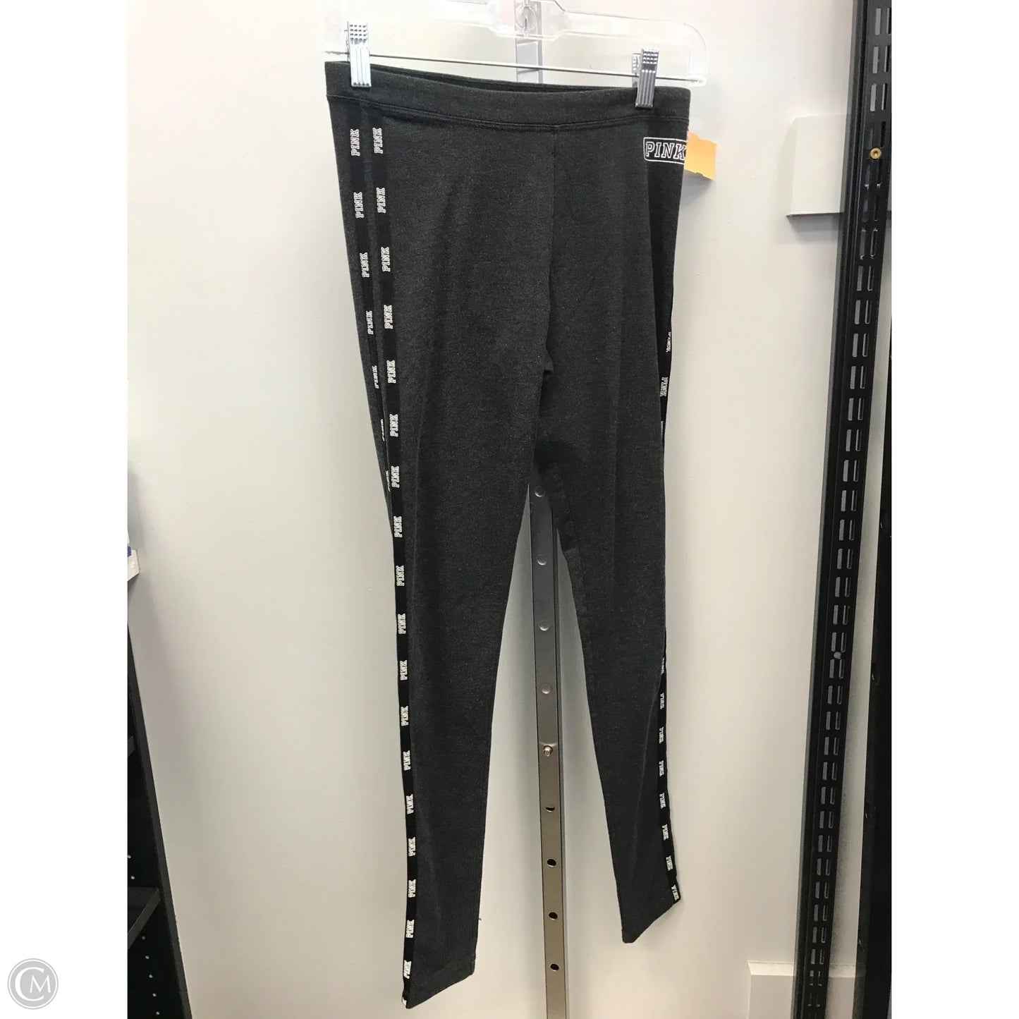 Athletic Leggings By Pink In Grey, Size: S