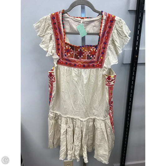 Dress Casual Short By Free People In Cream, Size: S